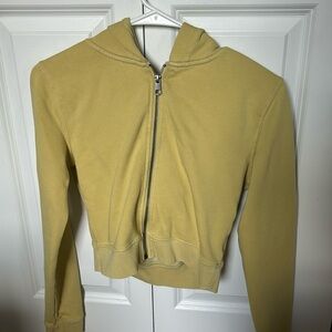 american eagle cropped hoodie